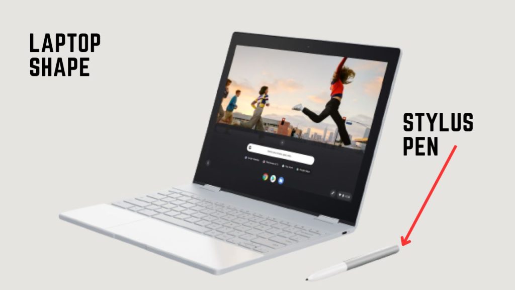 Google Pixelbook Laptop shape