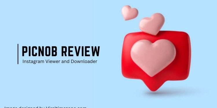 Picnob Instagram Viewer and Downloader